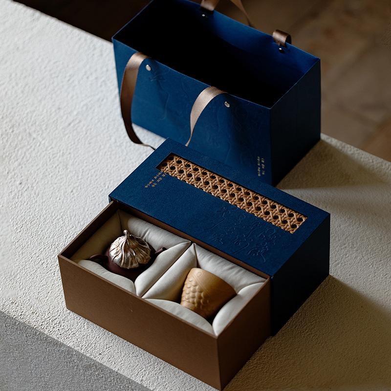 Purple Clay Tea Set Complete Set Vintage Beautiful Tea Cup Tea Ceremony Set Household Teapot And Tea Cup Set Cha Equipment Gift