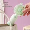 Portable Fresh Style USB Rechargeable Mini Handheld Fan with Three-Speed Settings for Students
