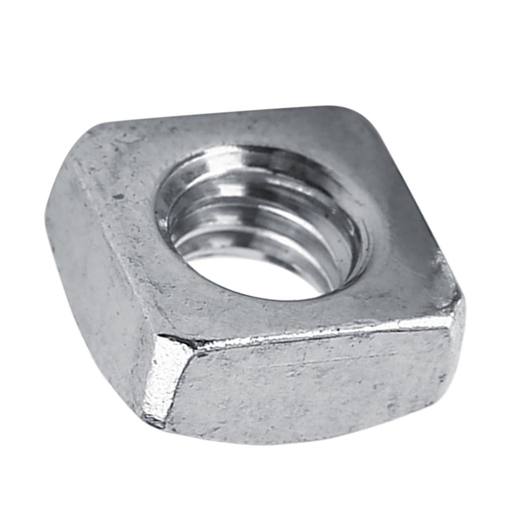 Stainless Steel 304 Square Nuts Four Sided Nut Fit Metric Screw (M3x100pcs)