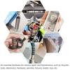 200PCS Mixed Size Compression Spring Kit Stainless Steel Boxed Extension and Compression Springs Kit Repair Tool Silver