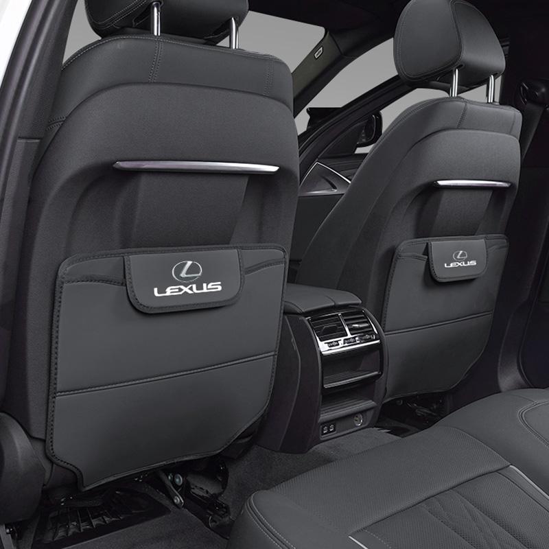 Setebeskyttelse mot spark Lærdeksel Interiør Oppbevaringspose For Lexus F-SPORT ES RX NX LS UX LM LX GX LC RZ IS CT GS RC HS SC TX