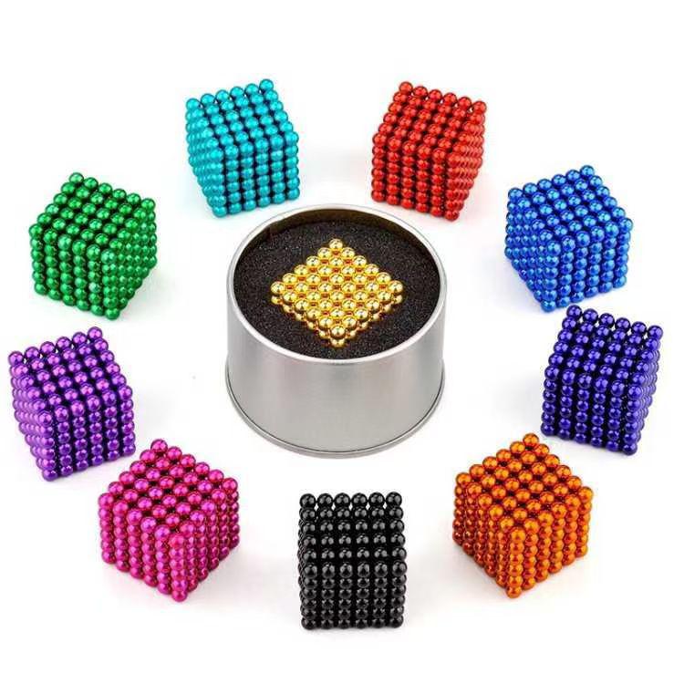Educational Baroque Magnetic Beads - Multicolor Neodymium Iron Boron Magic Ball Toy