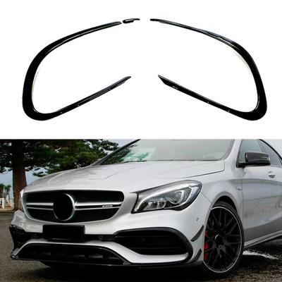 Auto Frontstoßstange Seiten Nebelscheinwerfer Splitter Spoiler für Mercedes BENZ CLA Klasse W117 C117 CLA45 CLA200 CLA220 AMG 2016-2018