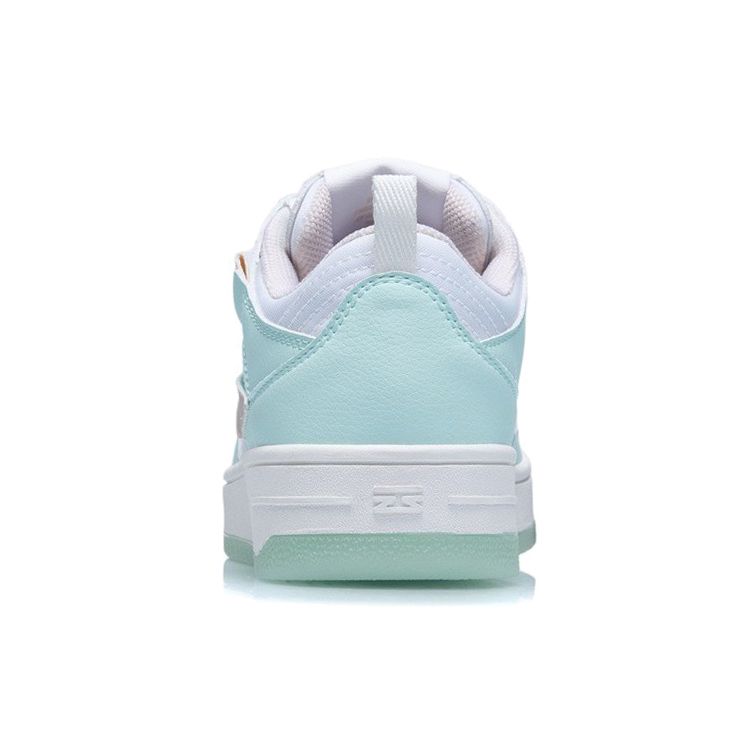 Li Ning Mici Pro Slip Resistant Durable Lightweight Low Top Skate Shoes Women Skate Shoes Aquatic-Green AGCR314-3