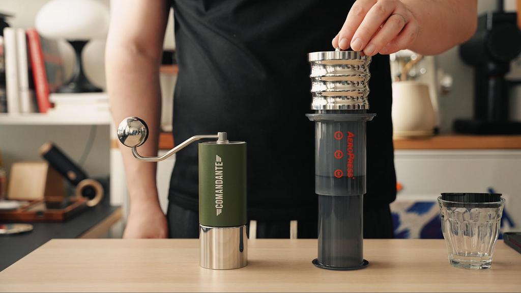 CafeSing COD Ball Grip and Container, All Stainless Steel, Fits Comandante C40 MK3 MK4 C60 Hand Grinders