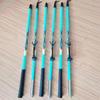 Rede de Pesca Telescópica de Fibra de Vidro e Suporte para Vara com Suporte Dobrável