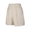 Logo Wv Shorts Sport Minimalist Fashion Comfortable Casual Shorts Women Shorts Beige JL6289