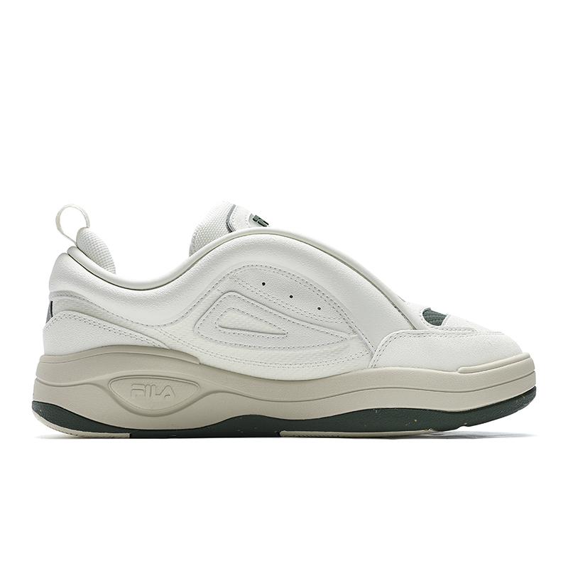 Fila Mix 2 Comfortable Simple Trendy Low-Top Skate Shoes Men Sneakers Snow-White F12M442205FPA