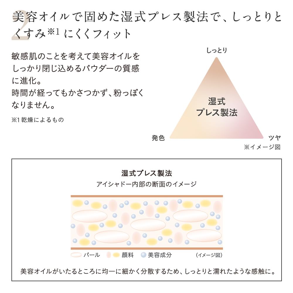 ETVOS Mineral Classy Shadow #Ginger Camel (Eyeshadow for Sensitive Skin, Dullness, Dryness, Pearlescent Shine, Soap-Removing)
