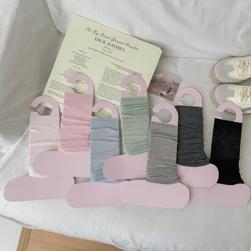 Leg Warmers Women Summer Mesh Thin Breathable Loose Long Socks Sweet Girls Leg Warmers Lolita Kawaii Cute Ruffle Socks Stockings