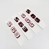 3D New style Two tone Number Letters S63 S65 S63L S65L ABS Emblem for W222 W223 Car Fender Trunk Logo Sticker