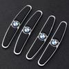 4Pcs Car Door Anti-scratch Protector Strip Sticker Trim Accessories Fit For BMW M Series E46 E90 E60 F30 F10 E39 E36 F20 G30 G20 FB0