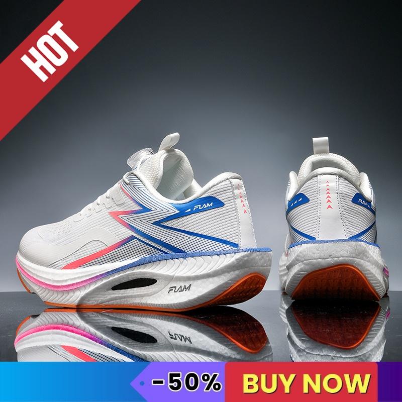 Marathon Athletic Sneakers Men Sports Running Shoes Comfortable Lightweight Women Outdoor Fitness Gym Sneakers Walking Footwear