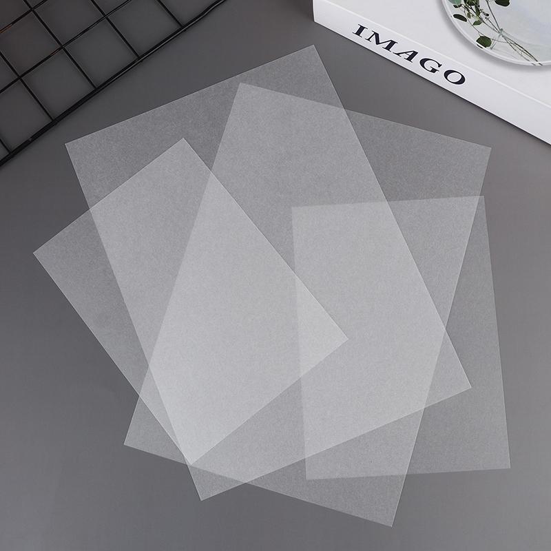5Pcs Shrink Plastic Sheets Thermal Heat Shrink Film Translucent Sheets Blank Shrink Art Film Paper For Diy 14.5X20Cm 20X29Cm