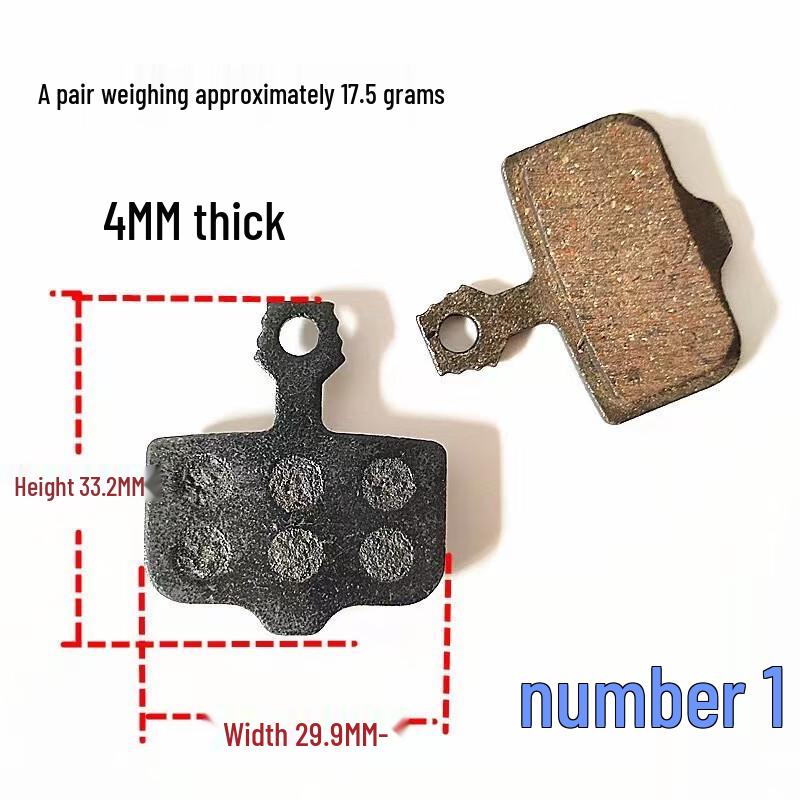 Lishi Mountain Bike & E-Bike Disc Brake Pads