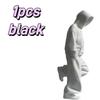 1/2pcs Faceless Thinker Model Set – Black & White Plastic Decor for Computer Desk, Hallway Collectors