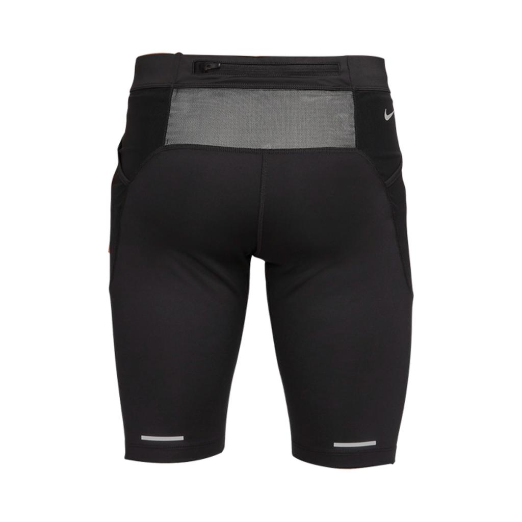 Nike Pantaloncini da Palestra Uomo Dri-FIT con Coulisse a Vita Media Aderenti Neri DV9308-010