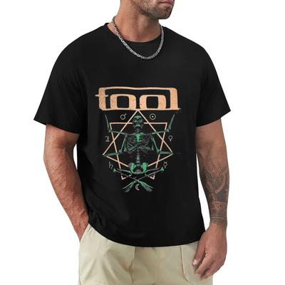 Enima Tool Rock Band T-shirt, Fashionable Retro Streetwear, Cotton Men's and Women's Summer Printed 100% Pure Cotton T-shirt