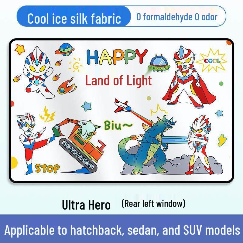 Car Privacy Blackout Curtains: Sunshade for Rear Window and Stroller