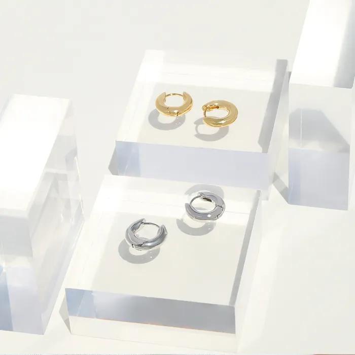 Basic One-Touch Earrings (Small) PYBE0294