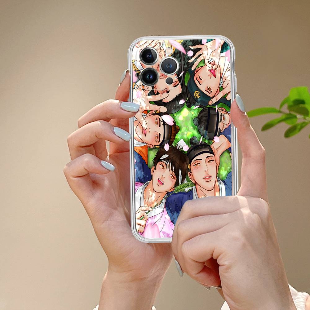 Comic P-Painter Of The N-Night Transparent Soft Phone Case For IPhone 15 12 14 16 17 13 Plus 11 Pro Max 13 Pro