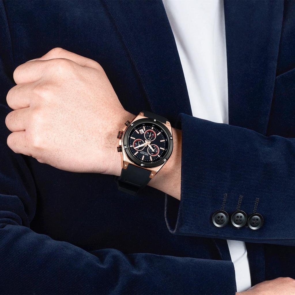 Megir Sport Herrenuhr Top Marke Luxus Chronograph Quarzuhren Herren Relogio Masculino Silikon Militärische Armbanduhr Uhr