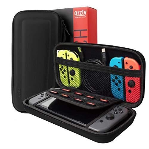 Accessoire Nintendo Switch - Orzly Ultimate Pack - Noir - Housse Gamebag - Filaire