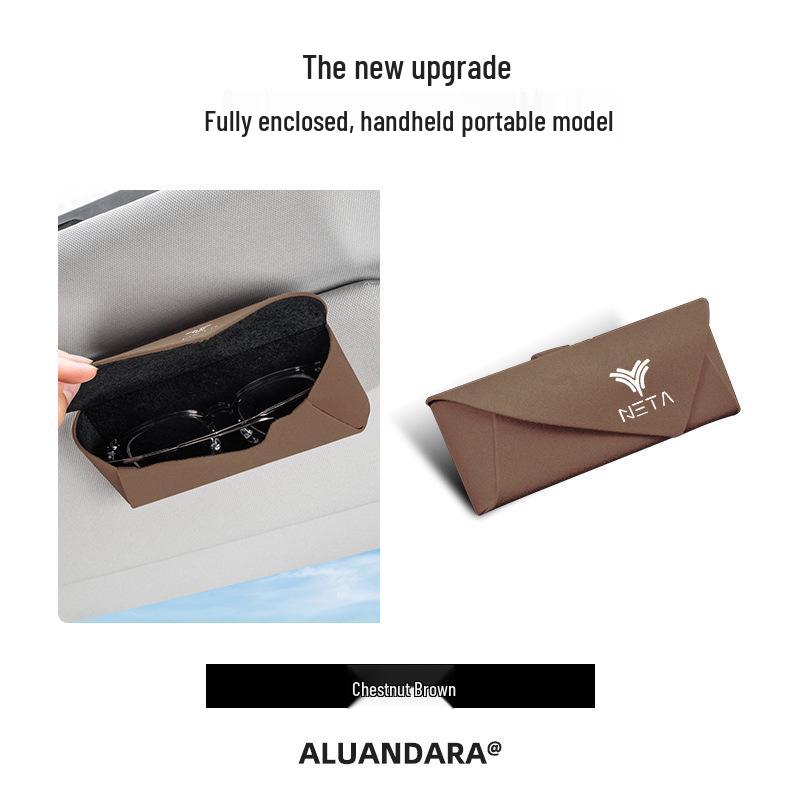 Nezha Series Sunglasses Storage Box: Compatible with Nezha V, Nezha S/U-II, and Upro Models; High-End Design for Nezha L New Energy AYA