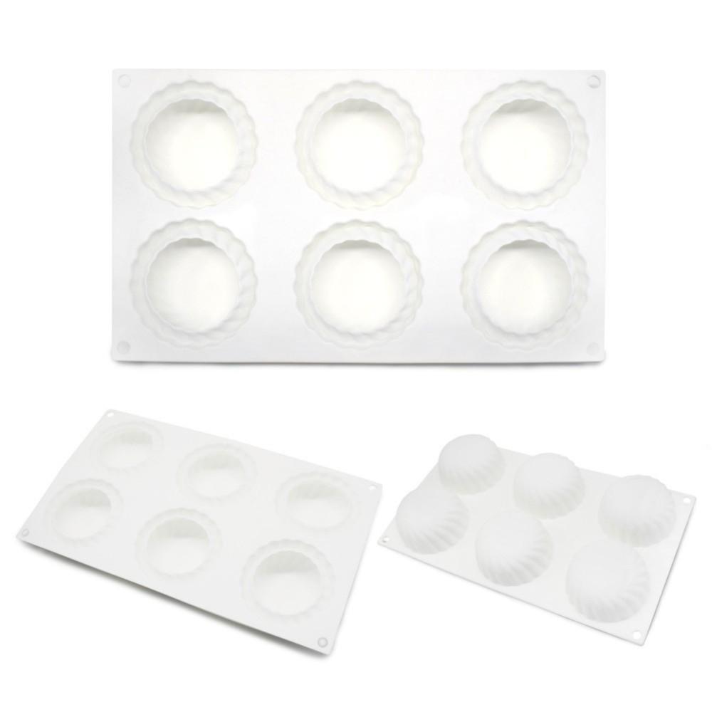 Silicone Chocolate Mold Fruit Flower Shape Desserts Making Tool New Baking Pastry Mold Home Use