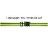 Elastische Reflektierende Gürtel für die Taille Verstellbarer Elastischer Sicherheits-Reflexgürtel für Laufen im Freien Hohe Sichtbarkeit Nachtsicherheitsausrüstung