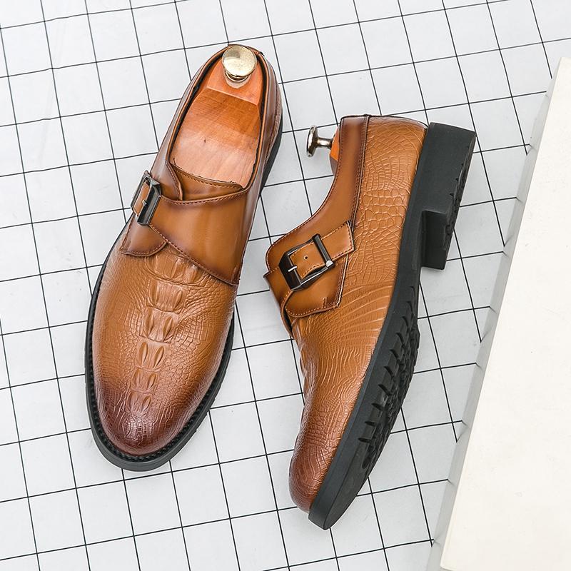 Fashion Leather Shoes For Man Genuine Leather Big Size High Quality Designer Formal Shoes Casual Shoes Fashion Business Oxford