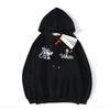 Mens Hooded Cotton Blend Sweatshirt With Printed Design Regular Fit Casual Wear