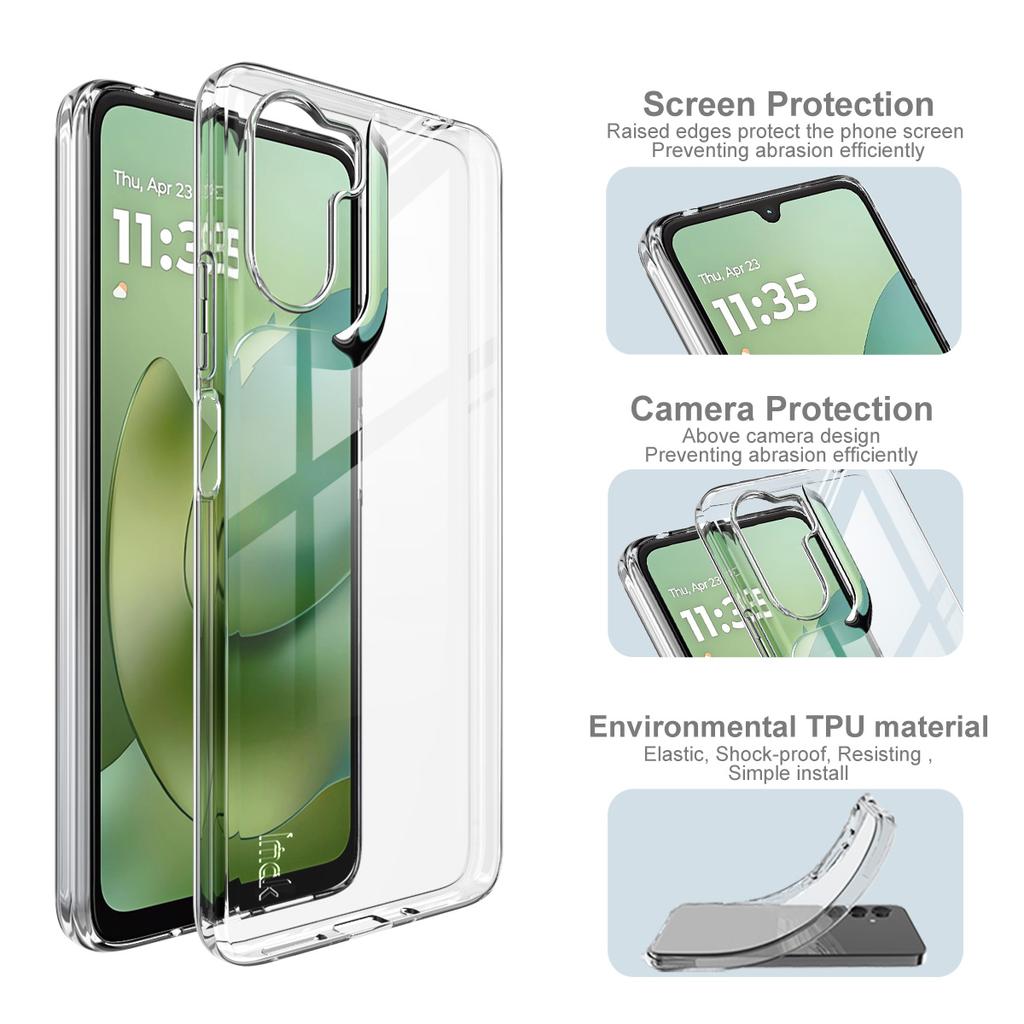 For Moto G06 Power 4G Phone Case IMAK Soft Slim Case UX-10 Series
