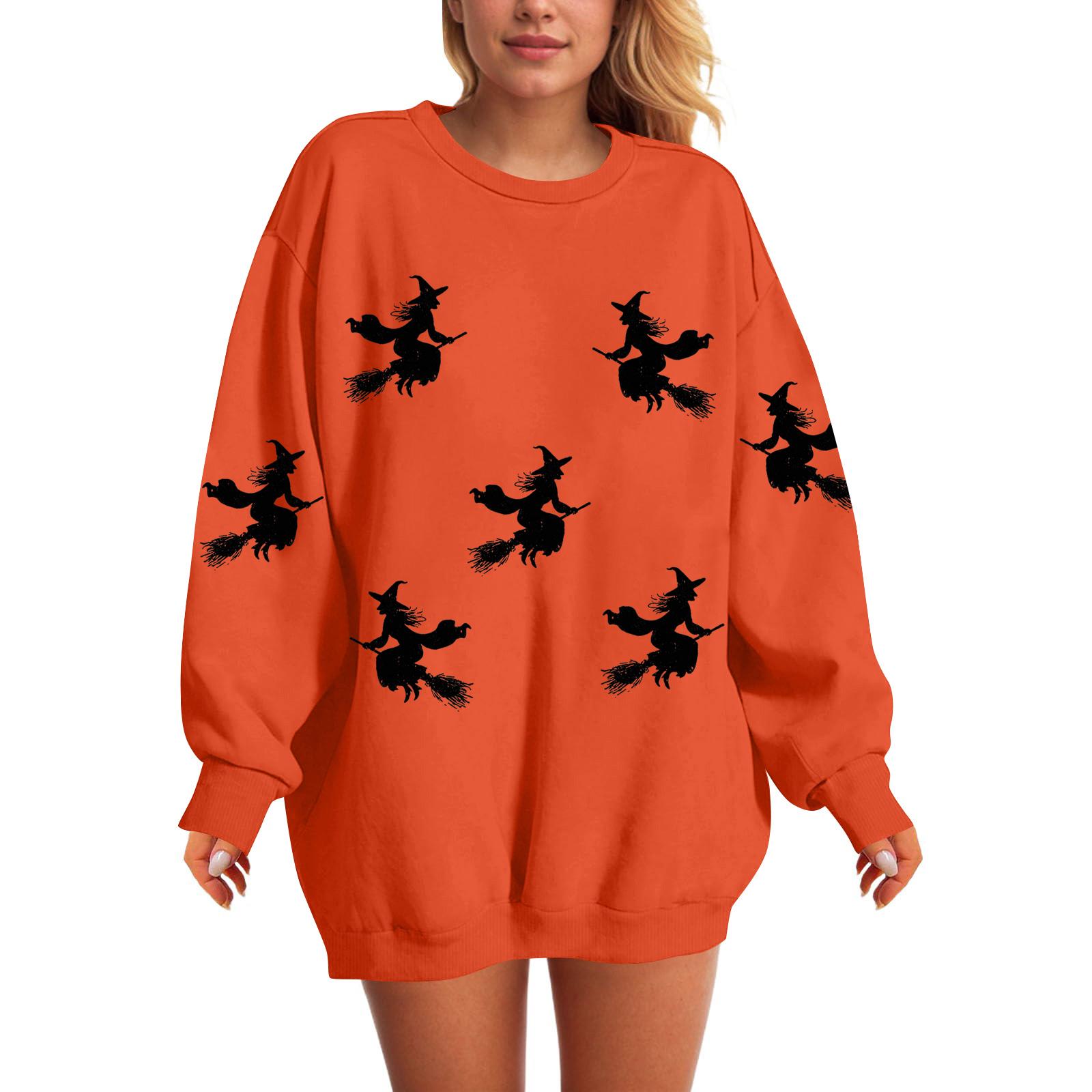 

Ladies Fashionable Printing Casual Hooded Long Sleeved Sweatshirt XXL