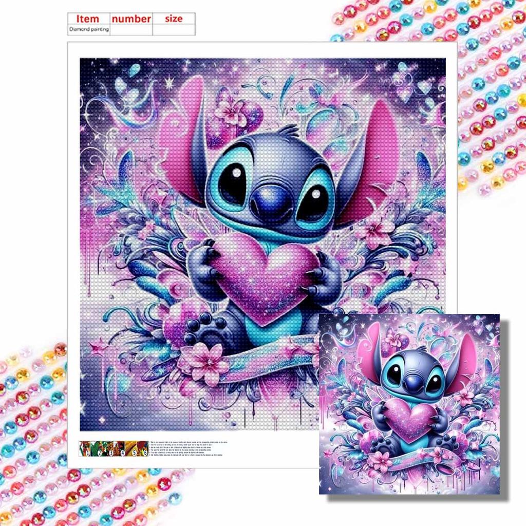 5D DIY Diamond Painting Decorative Love Stitch Full Round Drill Scenery Diamond Embroidery Cross Stitch Kits Home Decor Gift