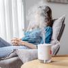 Tragbarer Ultraschall-Luftbefeuchter 500 ml Snow Mountain H2o USB-Aroma-Luftdiffusor mit romantischer Nachtlampe Humidificador Difusor
