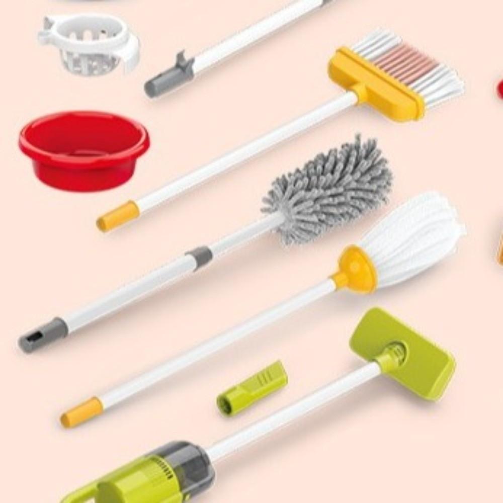 Interactive Simulation Cleaning Toys Pretend Play Housekeeping Tool Mini Tool Set  for Toddler