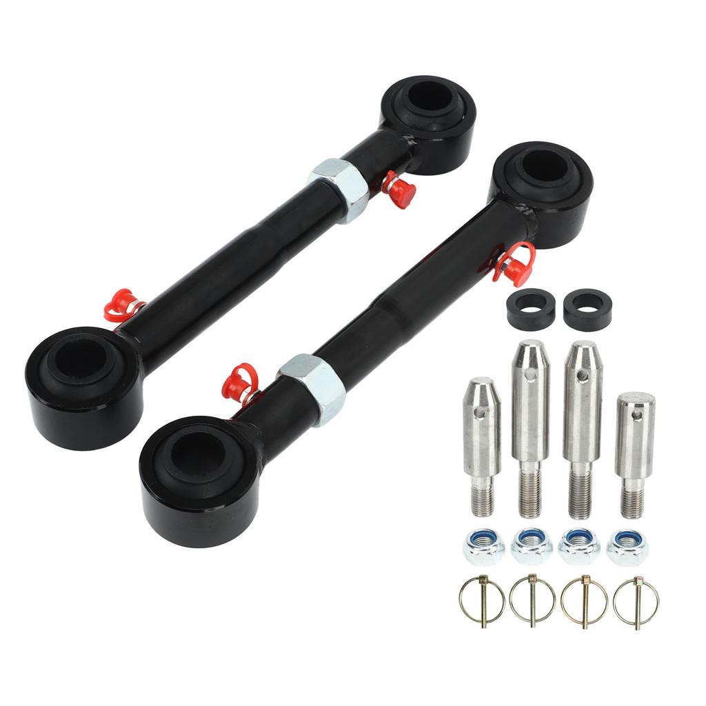 Front Swaybar Quicker Disconnect System Stainless Steel Replacement for Jeep Wrangler JK JKS 2007‑2018