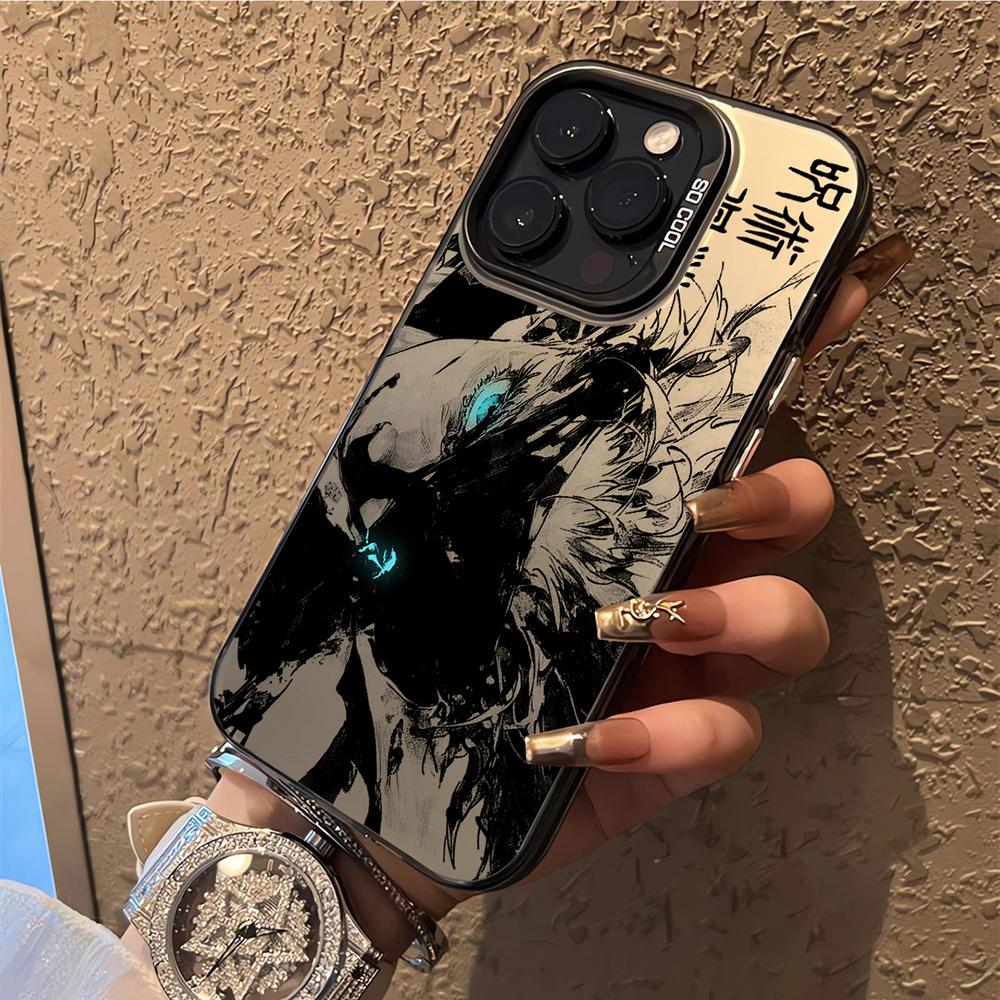 

Jujutsu Kaisen Годжо Сатору Новый чехол для телефона для iPhone 17 16e 16 15 14 13 12 11 mini Pro Max XR XSMAX 8 7 Air Plus Противоударный Матовый iPhone XSMax