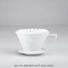 Kalita Wave Filter 155 100 Count (for 1-2 People), White, #22201