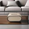 Multi-functional Paper Towel Box Leather Paper Towel Dispenser Napkin Storage Case  Car