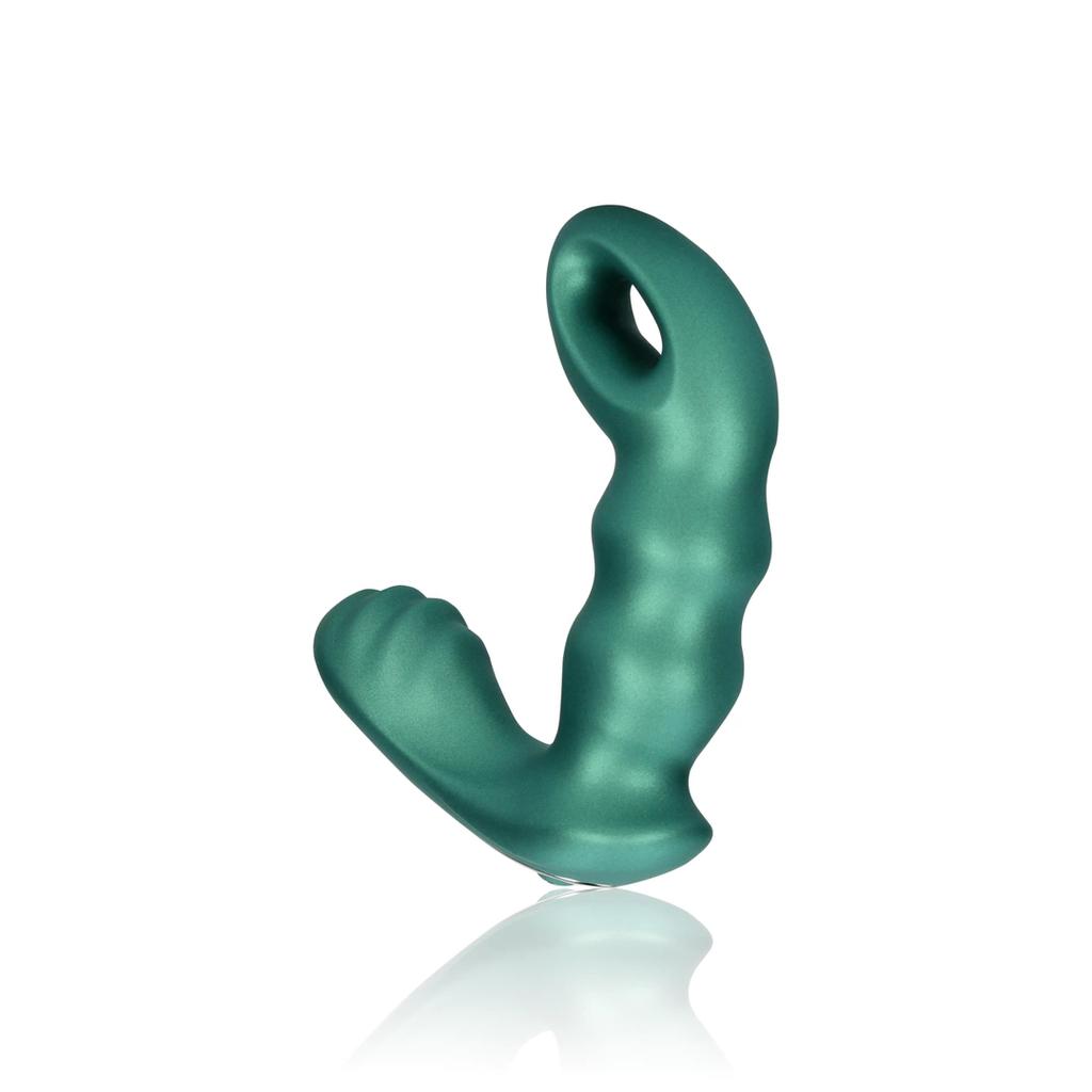 Ouch! - Vibrating Prostate Massager with Beads and Remote Control