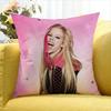 Avril Lavigne World Various Sizes Square Pillow Case For Car Home Bedchamber Decor