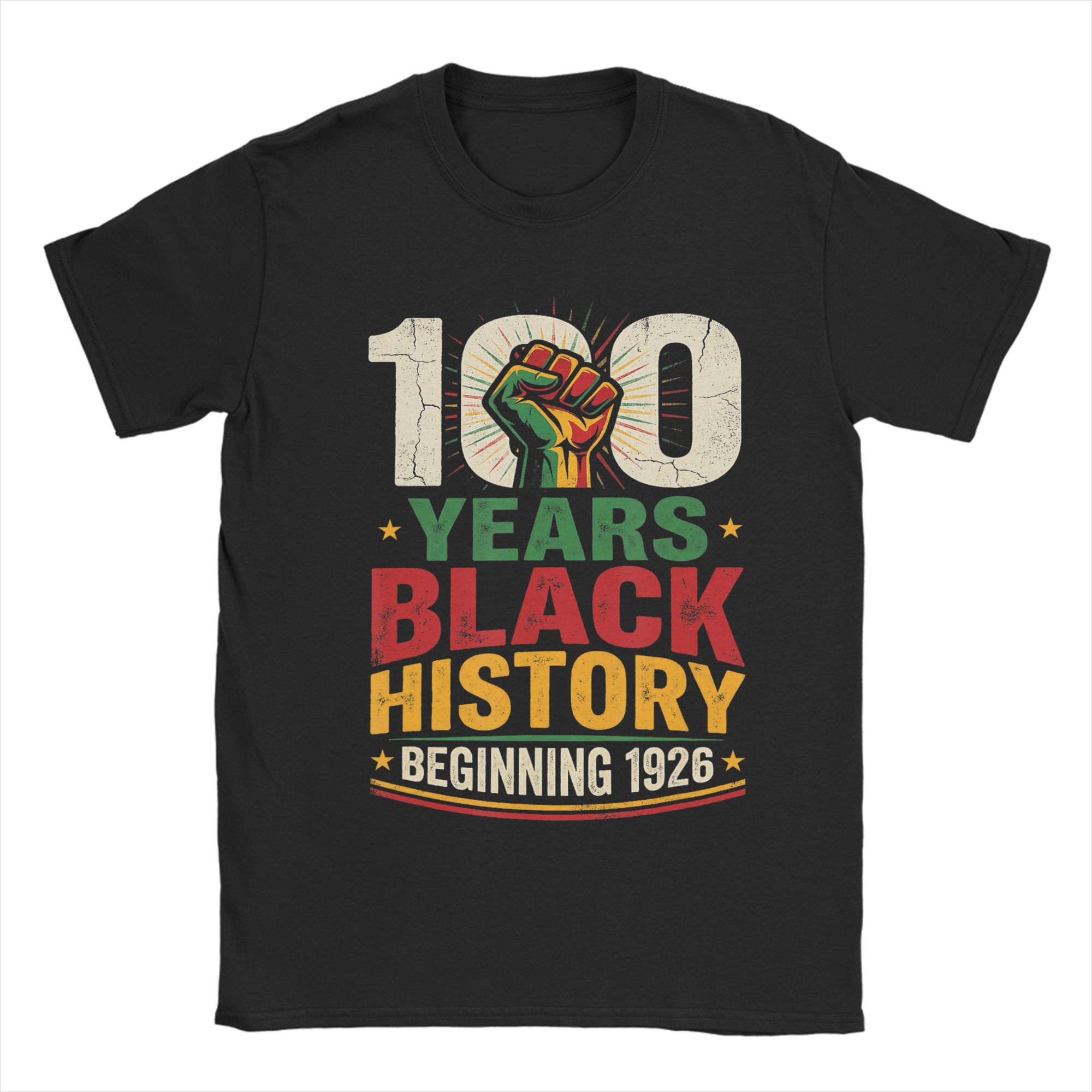 

Black History Month Black Leaders Black History T Shirt Summer Harajuku T Shirts Unisex Pure Cotton O Neck Tees YK Fun Tops 4XL