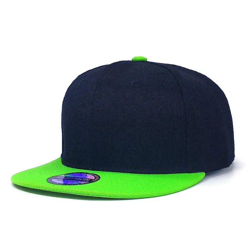 New  Cap Plain Adjustable Snapback Hat High Quality Adult Hip Hop Urban Street Style Baseball Cap Men Women Outdoor Leisure Baseball Hat