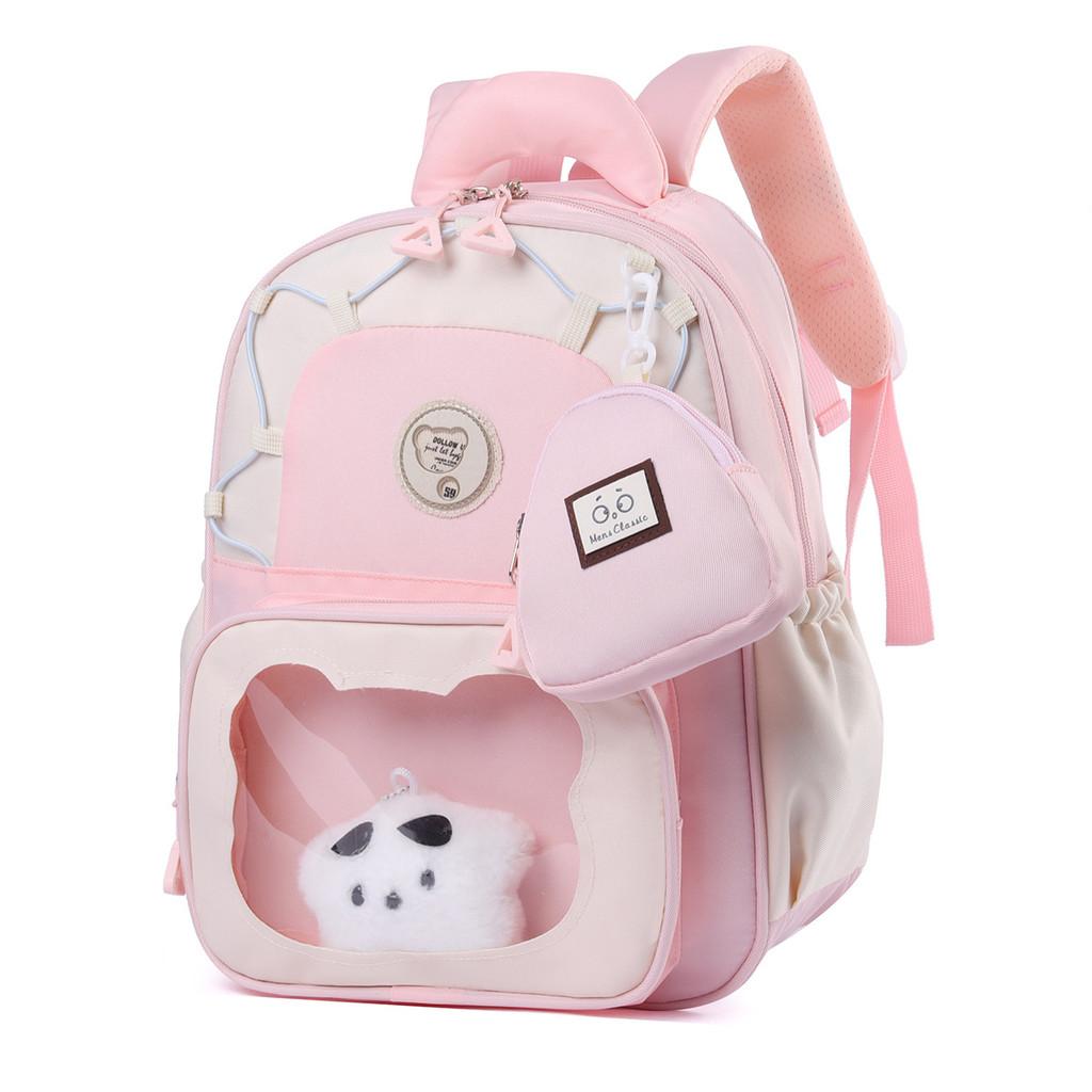 Bag Soft School Polyester Lining Simple Design Middle Class Children Travel Bags
