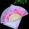 Children's Portable Pink & Blue Folding Dance Fan for Hanfu & Cheongsam