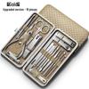 High-End Stainless Steel Nail Clippers & Pedicure Set for Adults