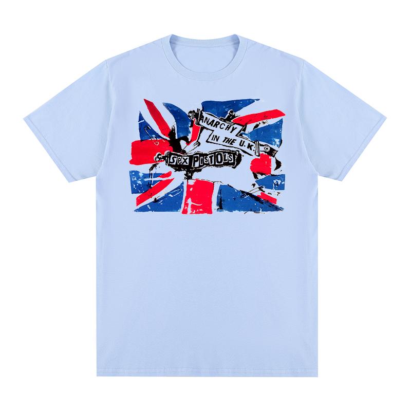 Sex Pistols Vintage Tshirt Punk Punk Sid Vicious American Trendy Cool Cotton Unisex T Shirt New Tee Tshirt Womens Tops