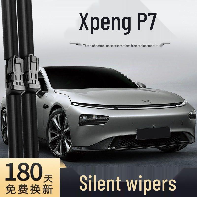 XPeng P7/i Car Windshield Wipers: Frameless, Silent Rubber Blades XPeng P7i (Front Pair)